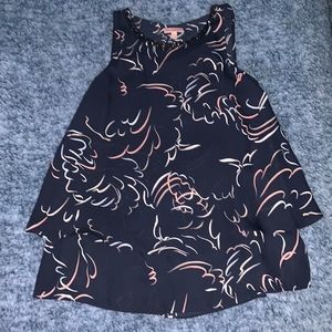 Juicy couture xs navy blue tank top